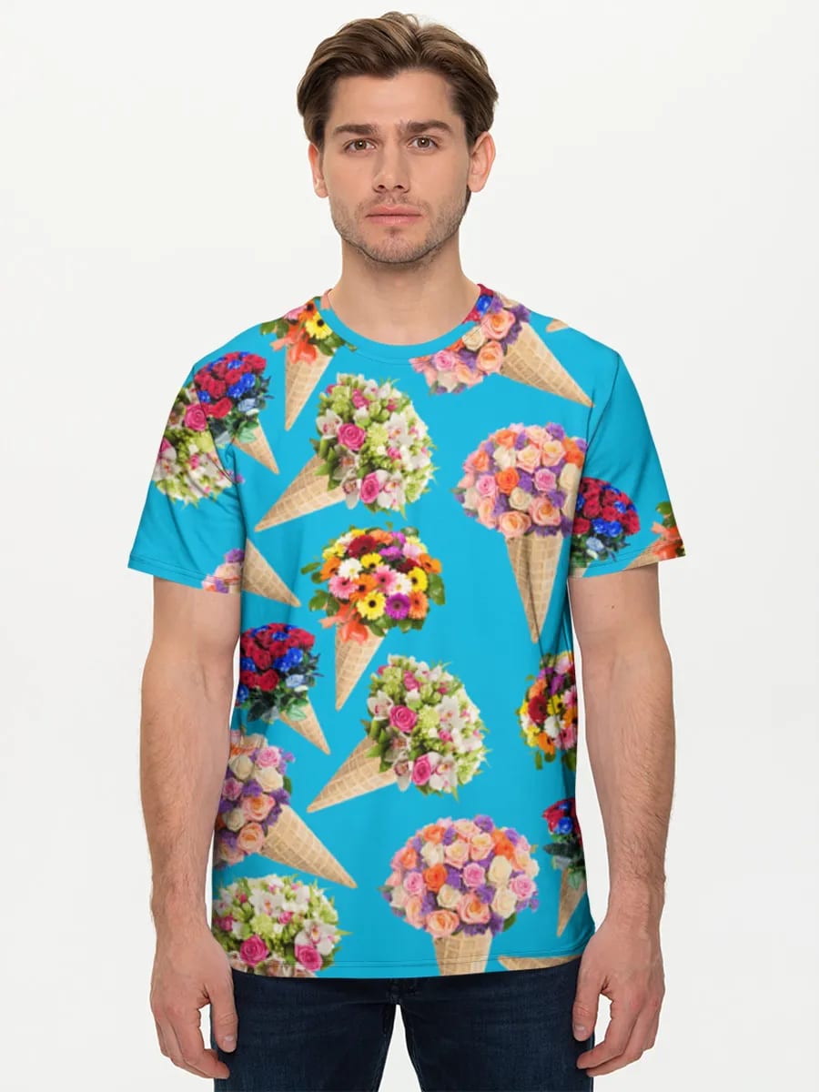 Florale Eiswaffeln
