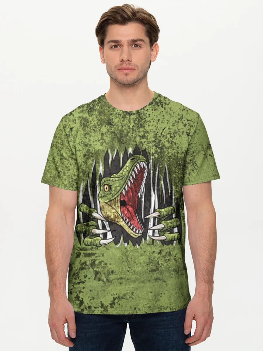 Durchbrechender Dinosaurier
