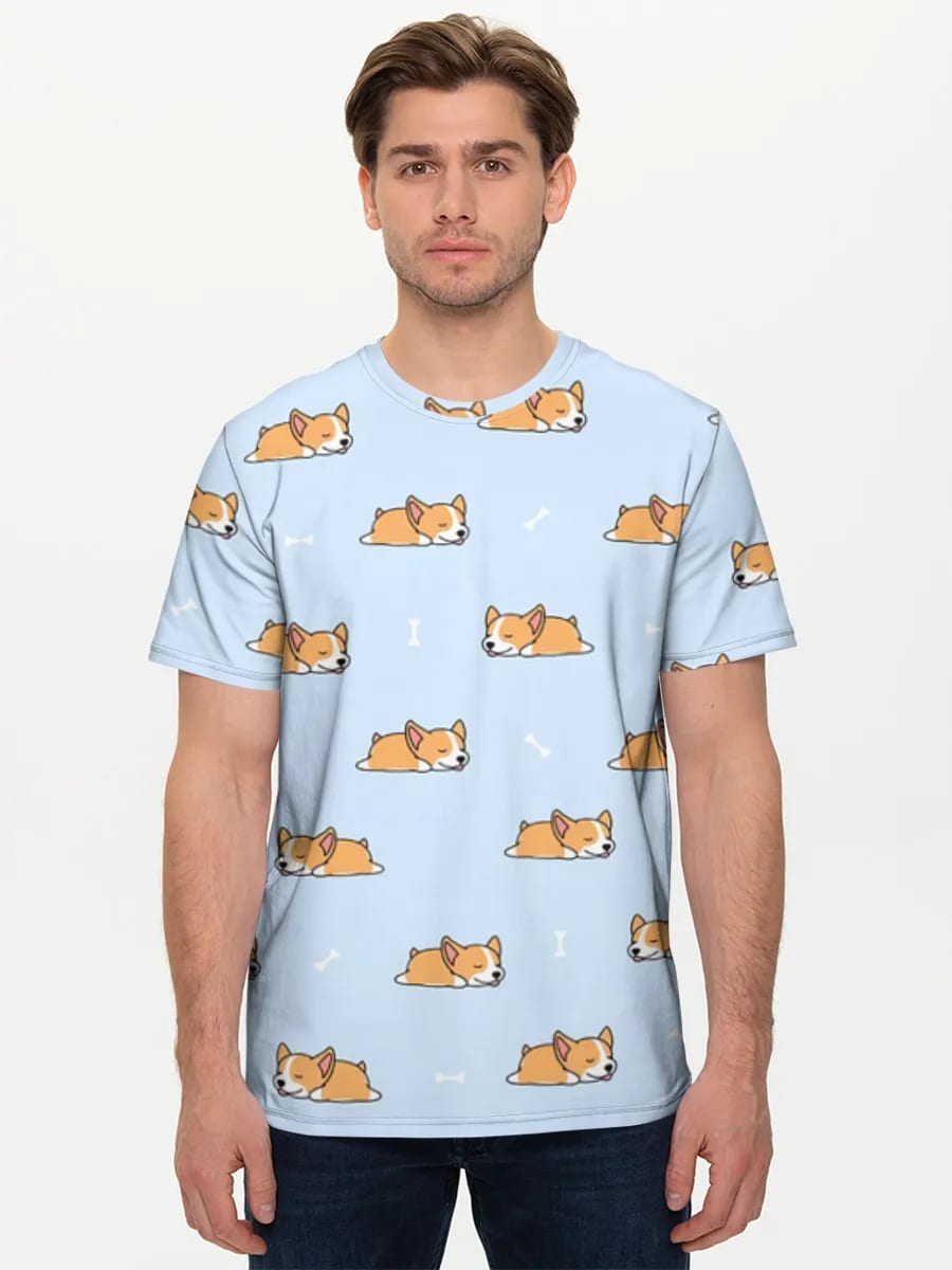 Schläfrige Corgi-Hunde