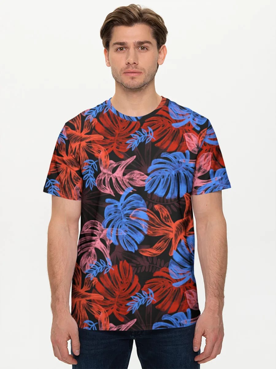 Neon Tropische Botanik