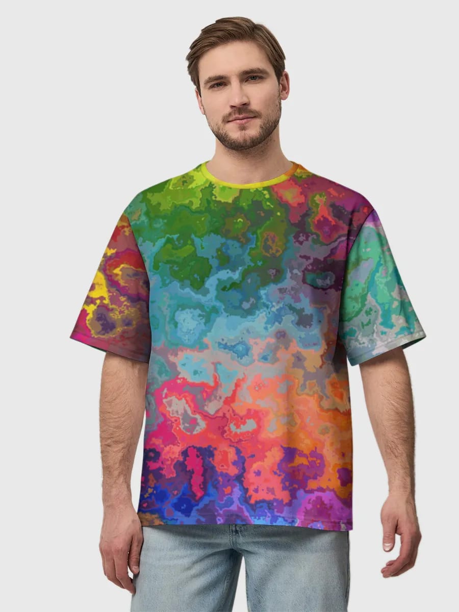 Flux de Couleurs Abstraites Vibrantes