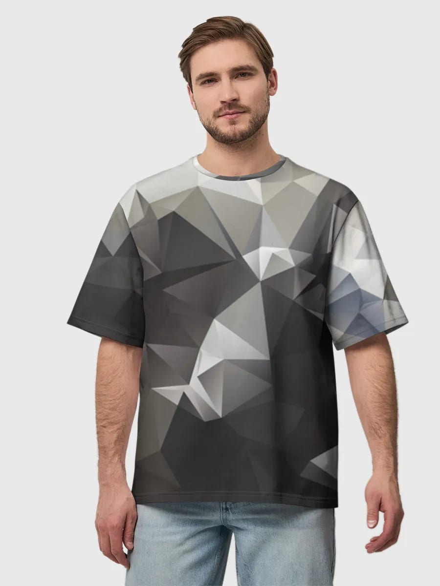 Abstrakte Low Poly Geometrie