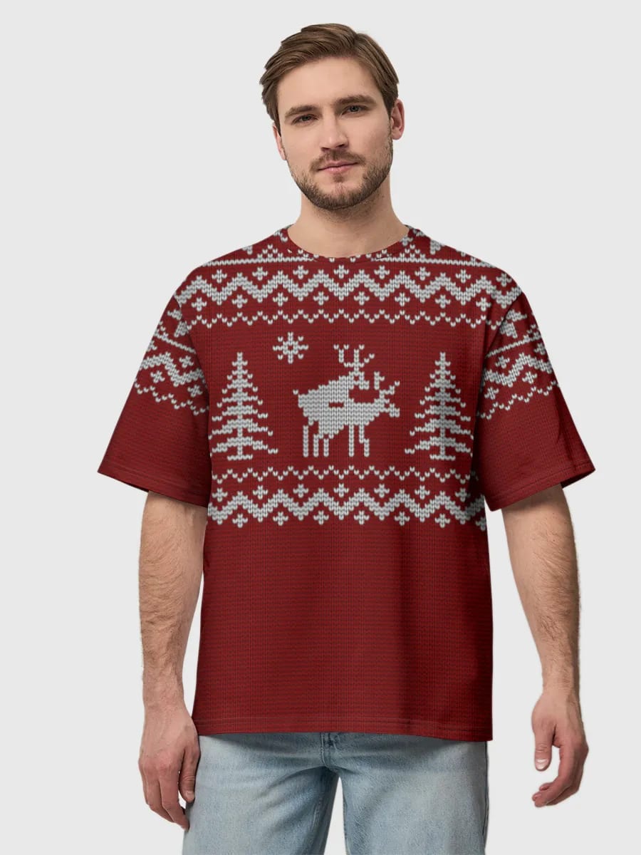 Cheeky Reindeer Knit Sweater
