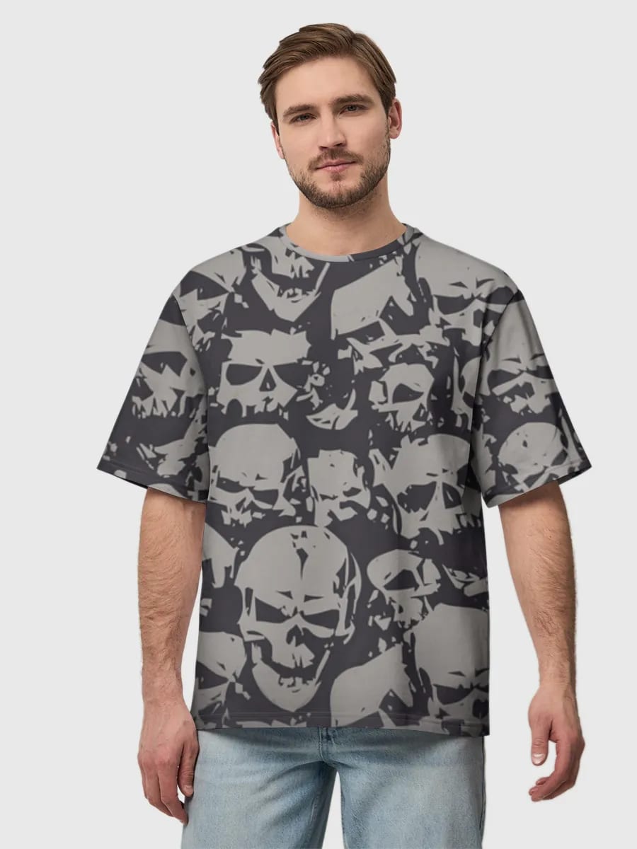 Grunge Skull Collage