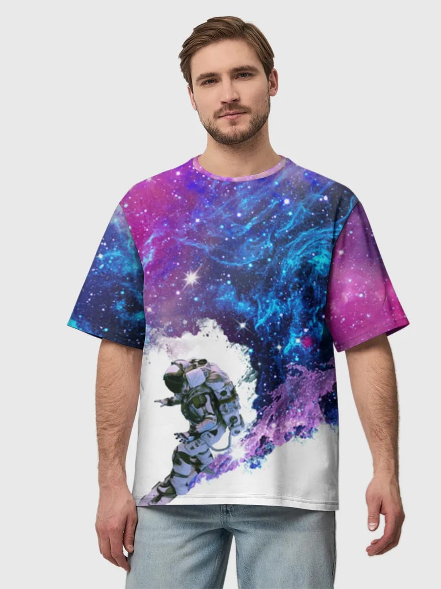 Kosmosda Serfing Astronavt