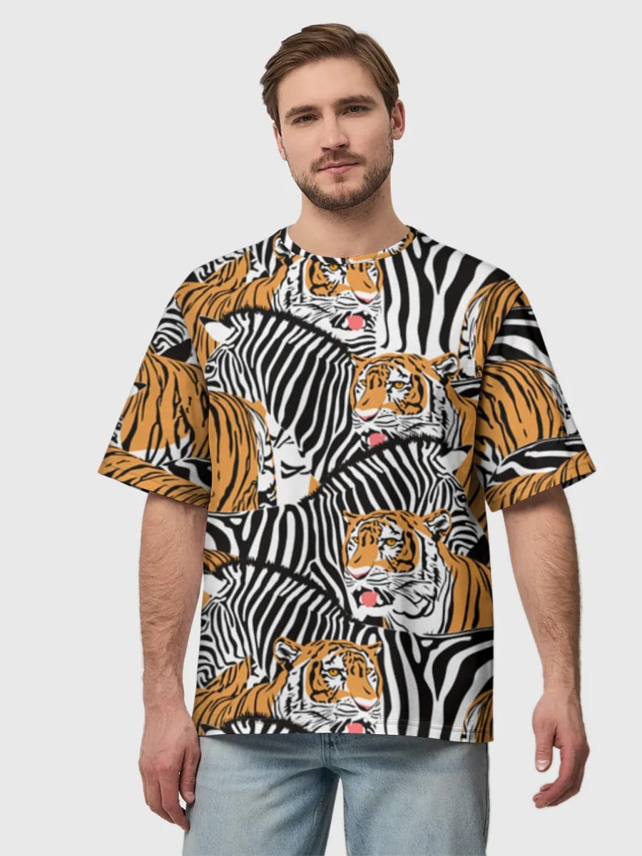 Tiger- und Zebra-Print