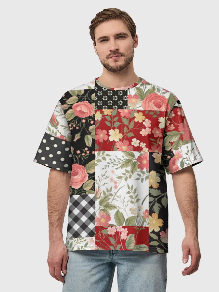 Vintage Blumen-Quiltblöcke