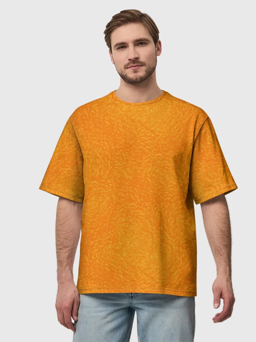 Orange Wirbeltextur