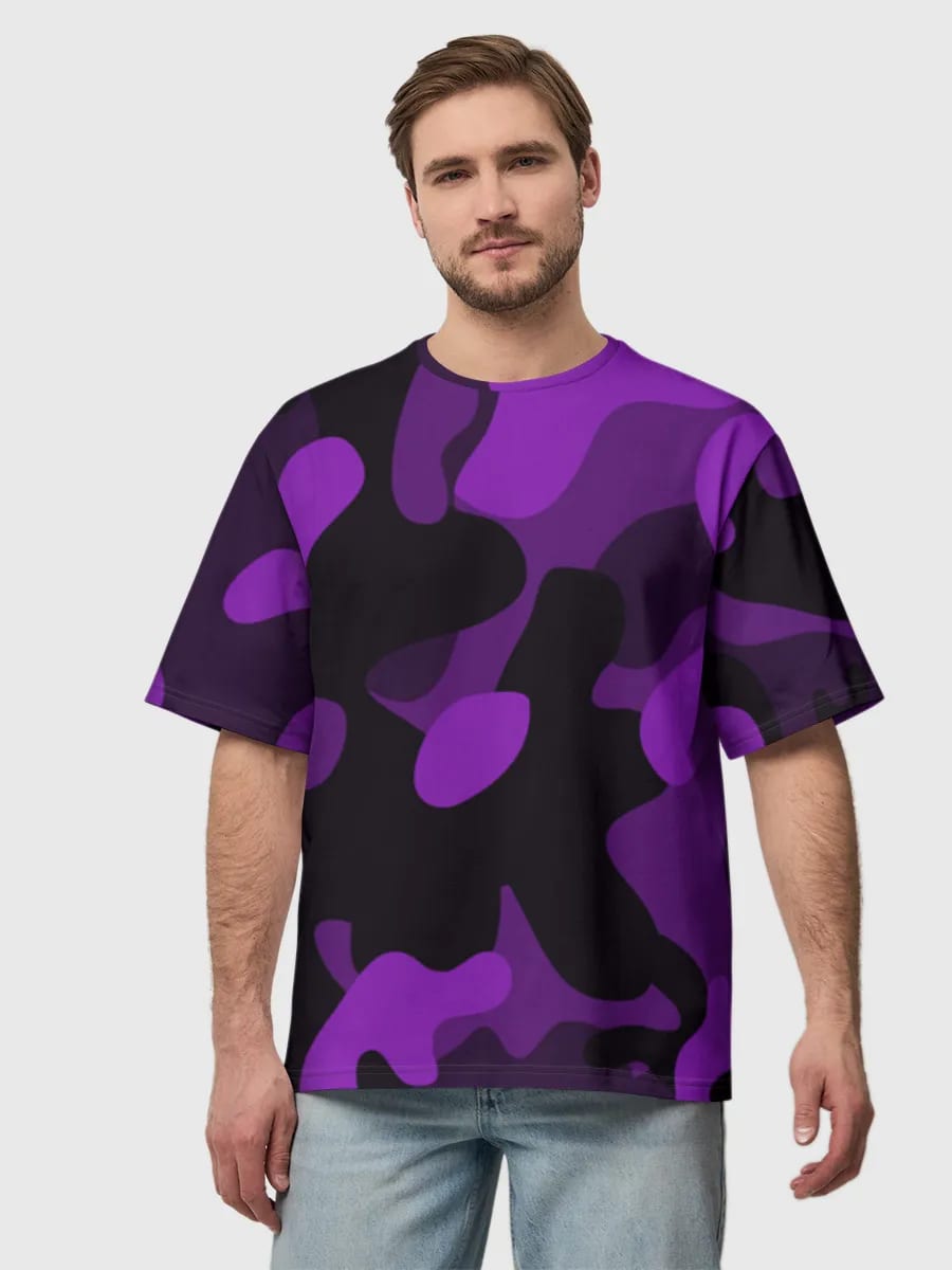 Purple Black Camo