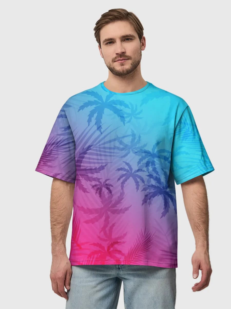 Palmiers Tropicaux Néon