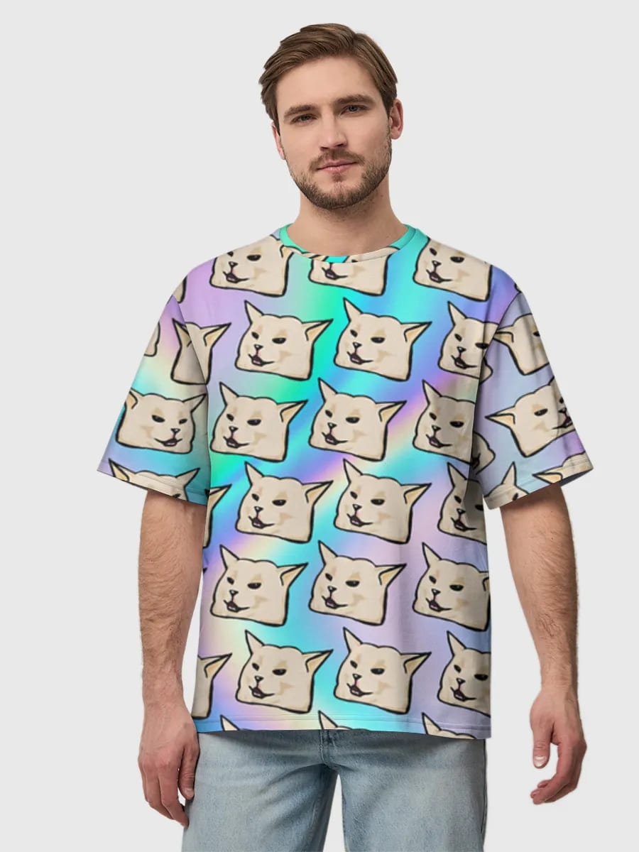 Regenbogen Meme Katzen Gesichter