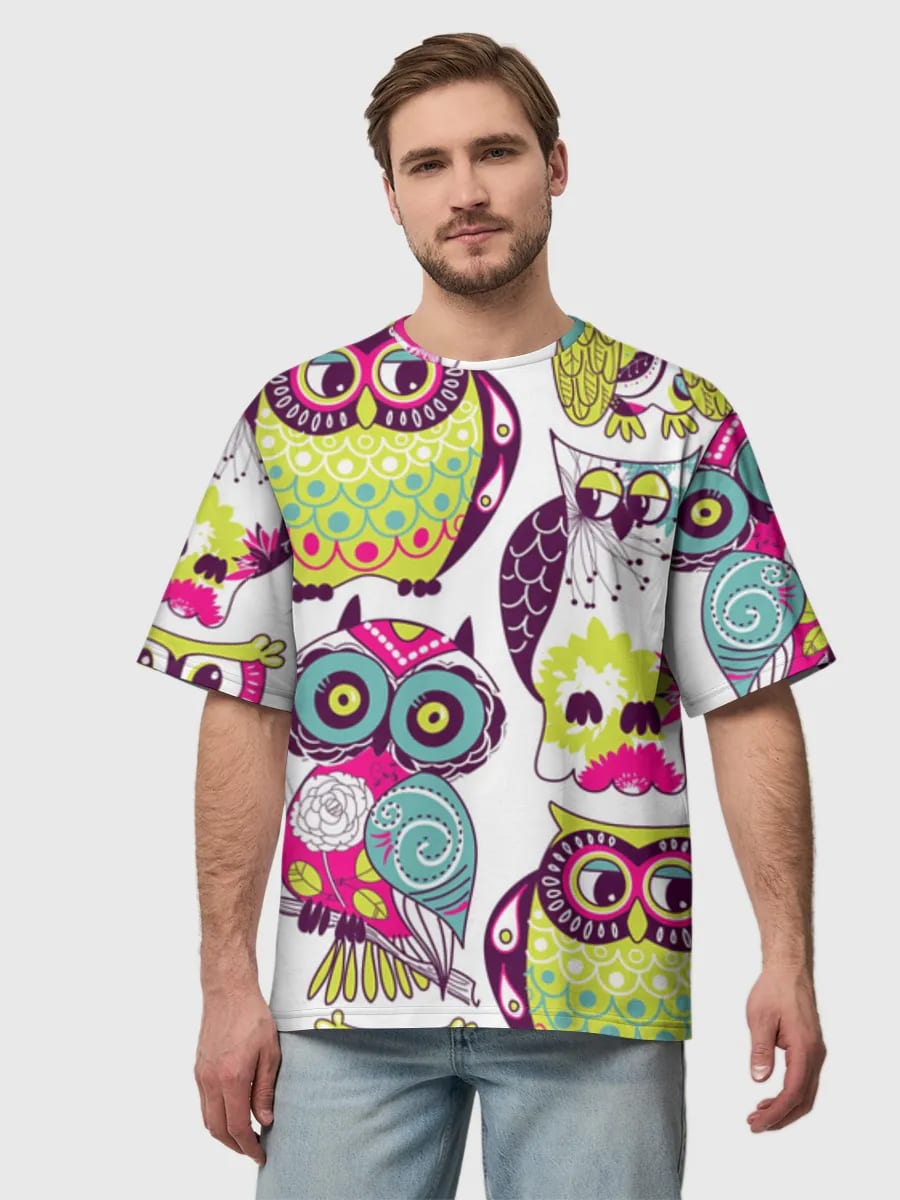 Colorful Whimsical Owls