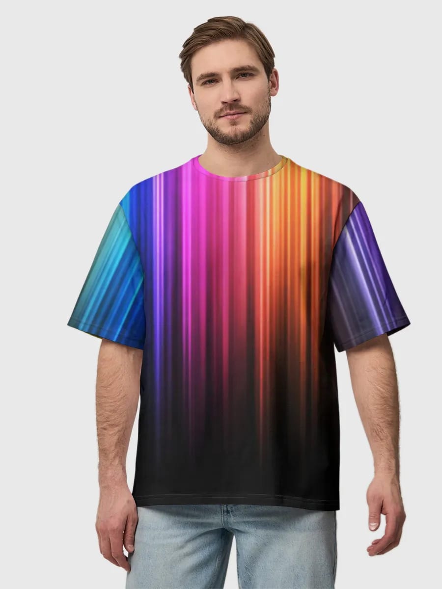 Rainbow Light Streaks