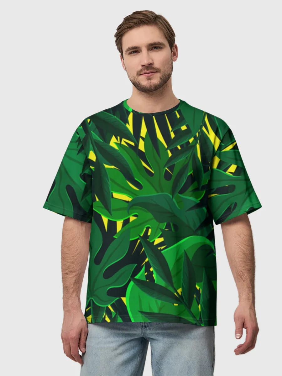 Hojas de la selva tropical
