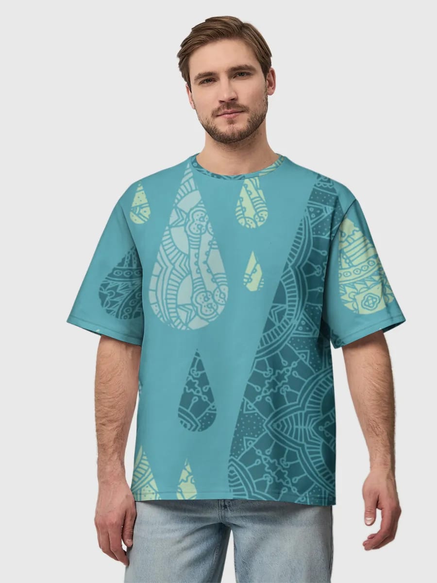 Mandala Raindrop Art
