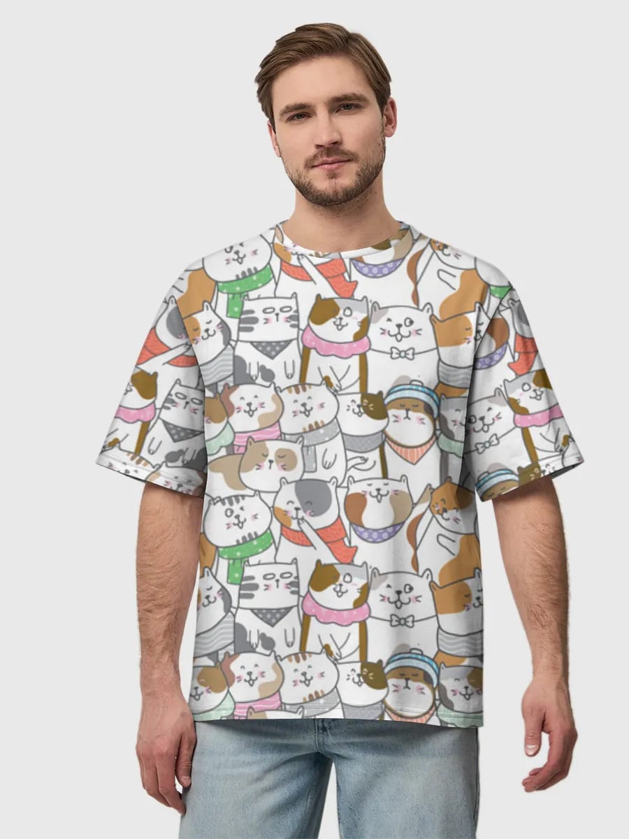 Gemütliche Kawaii-Katzen