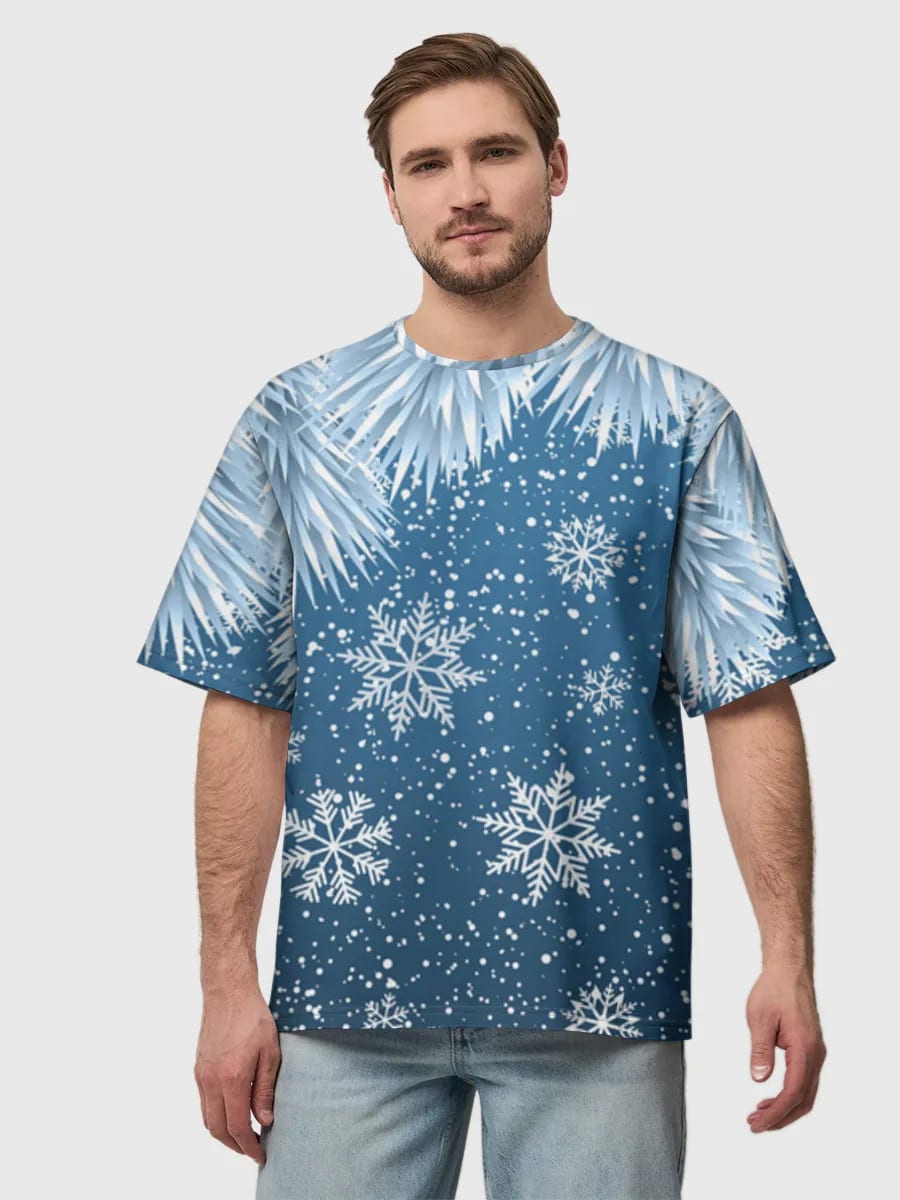 Frosty Winter Snowfall