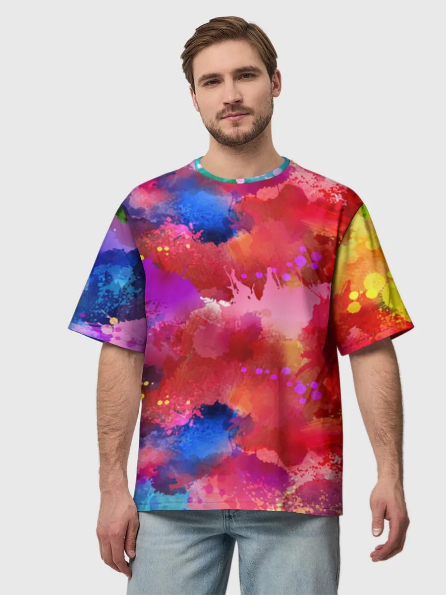 Rainbow Watercolor Splash