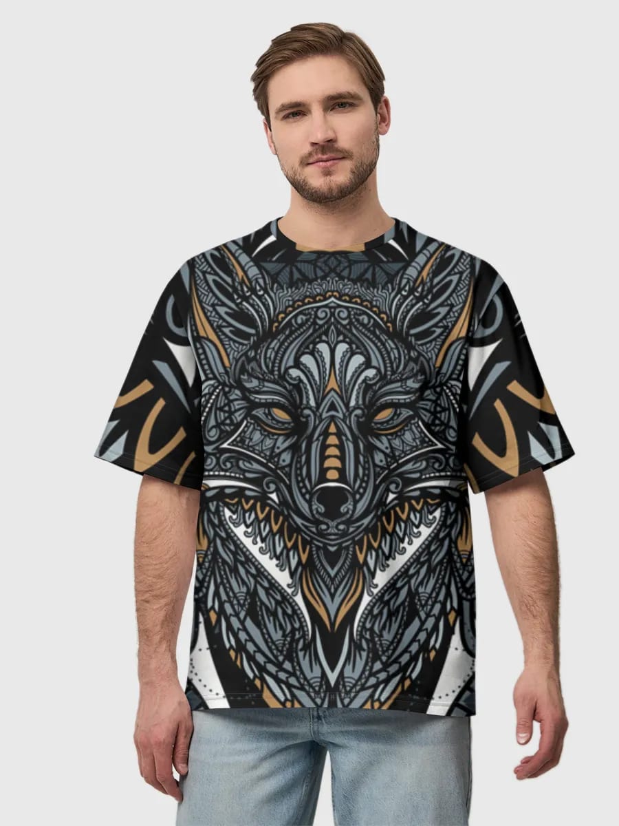 Ornate Tribal Wolf