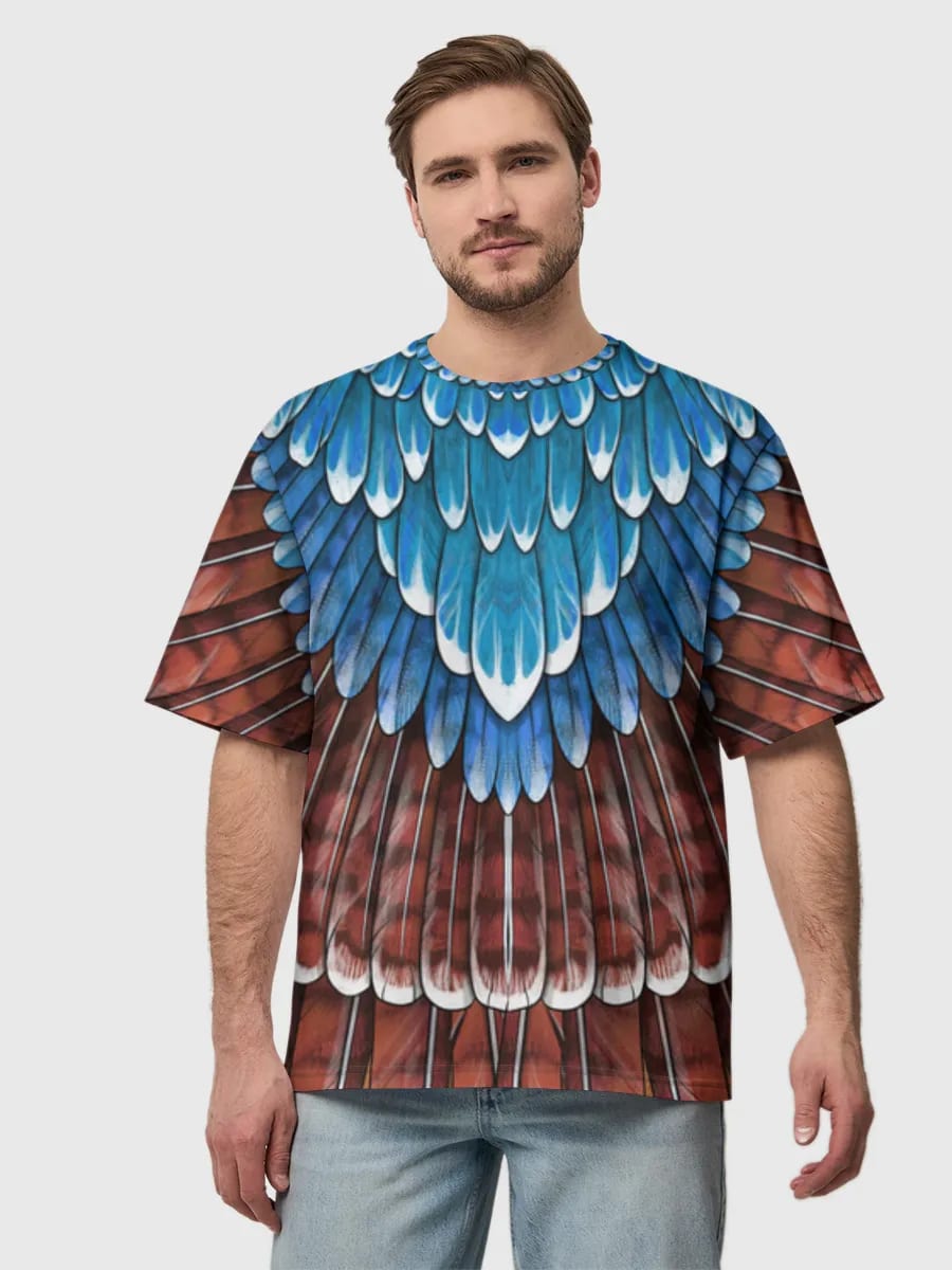 Mandala d'ailes de plumes