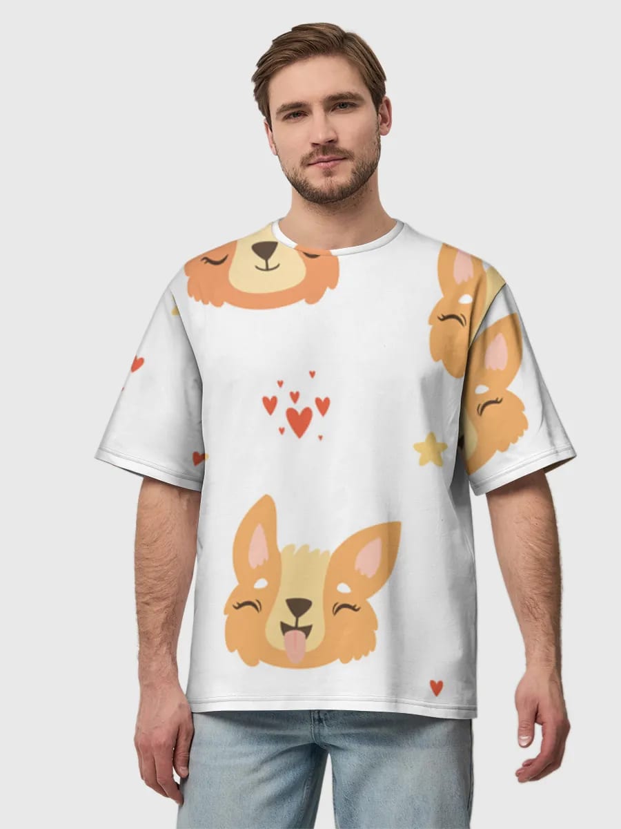 Niedliche Corgi-Herzen