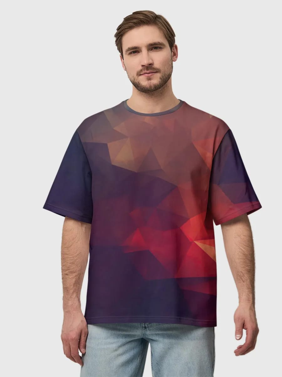 Low Poly Gradient Geometry