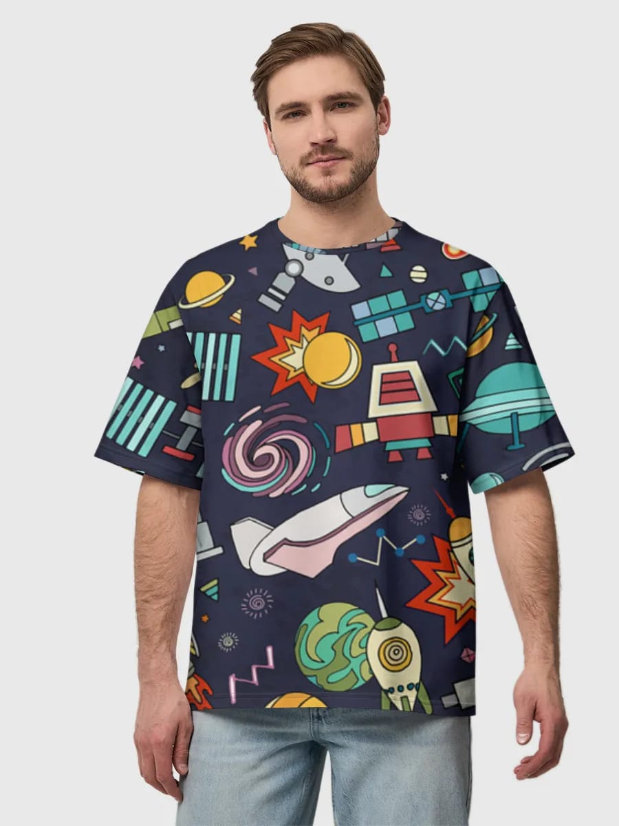 Kosmos Doodle Galaktika Ikonkalari