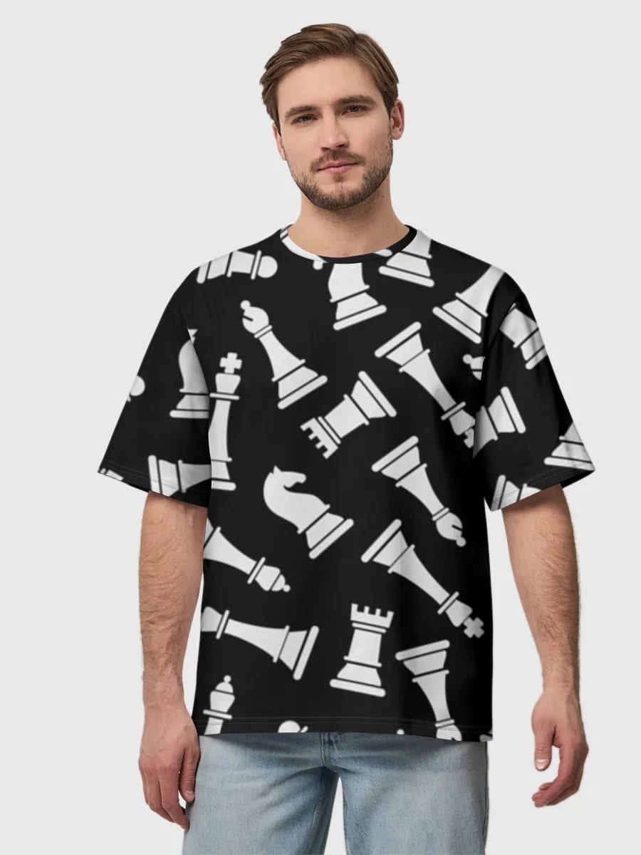 Chess Pieces Scatter