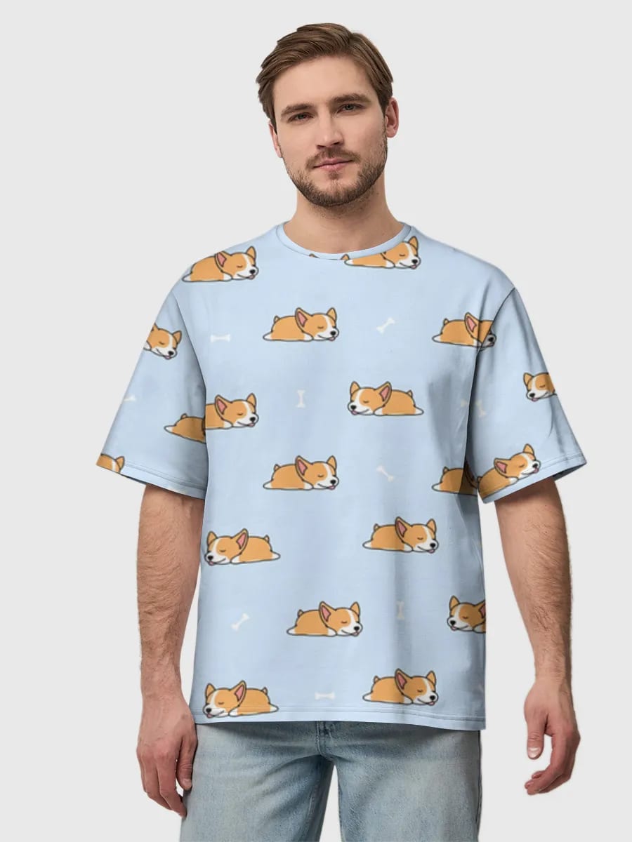 Schläfrige Corgi-Hunde