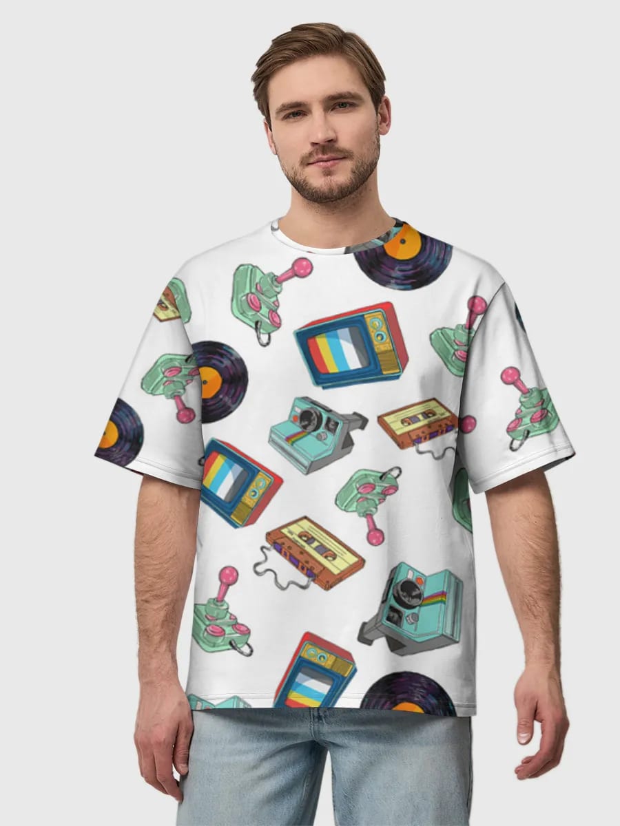 Retro Medien-Mashup