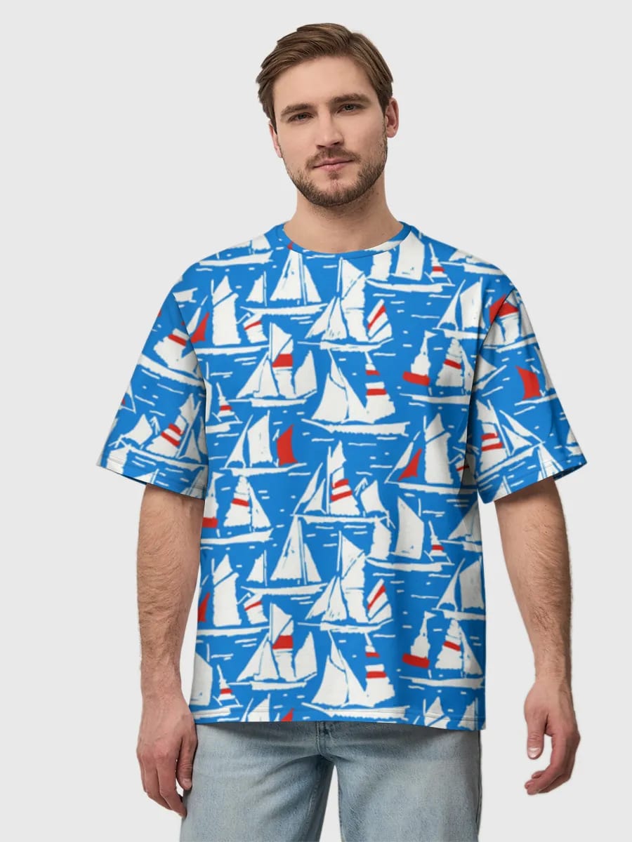 Nautical Sailboat Fleet