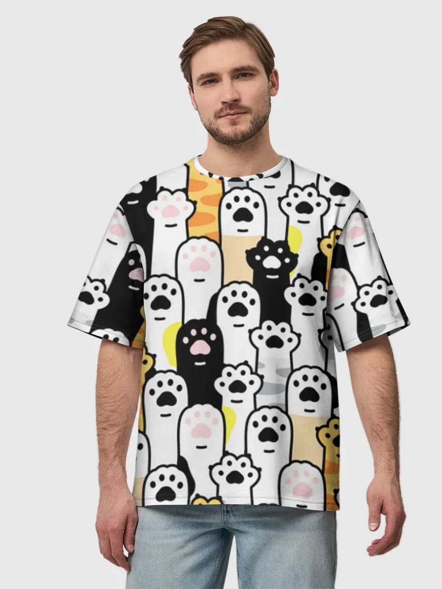Kawaii Katzenpfoten-Menge