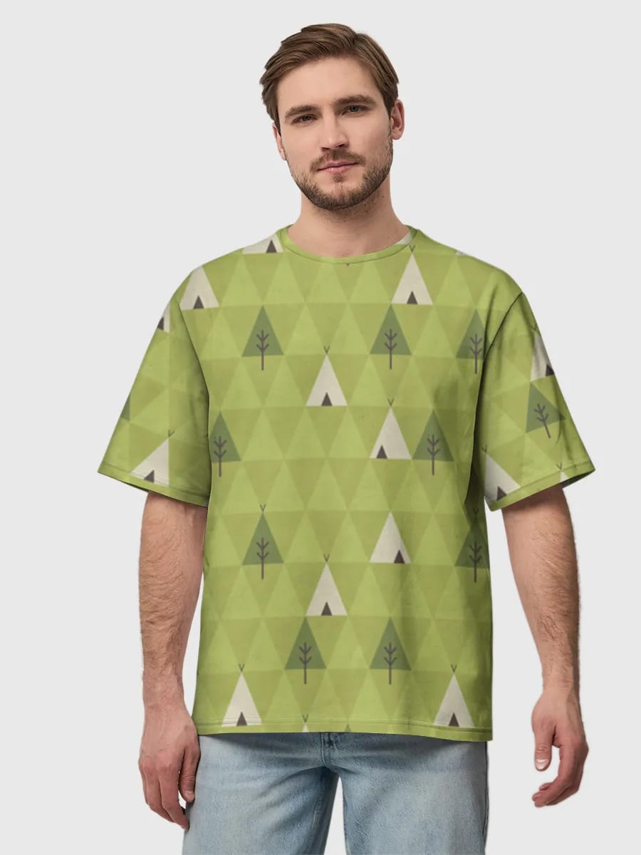 Geometric Teepee Camping