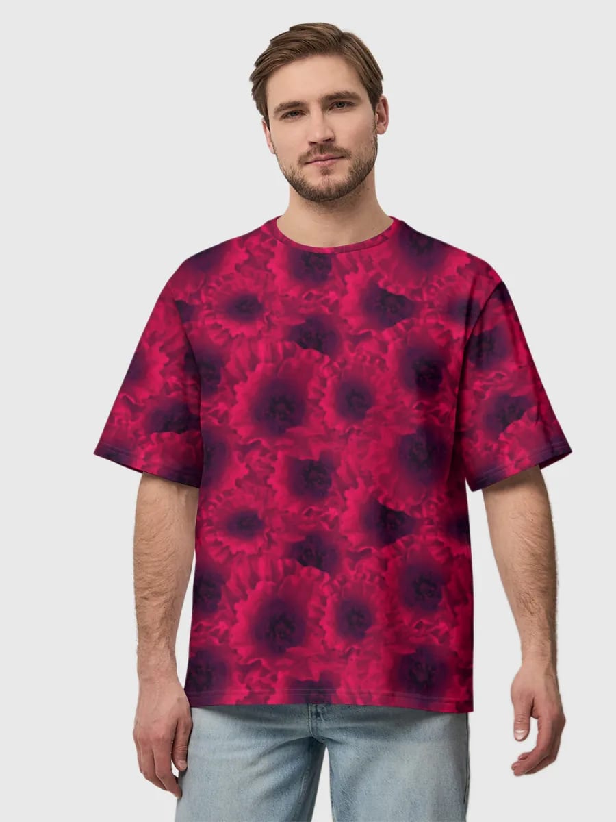 Crimson Poppy Blossoms