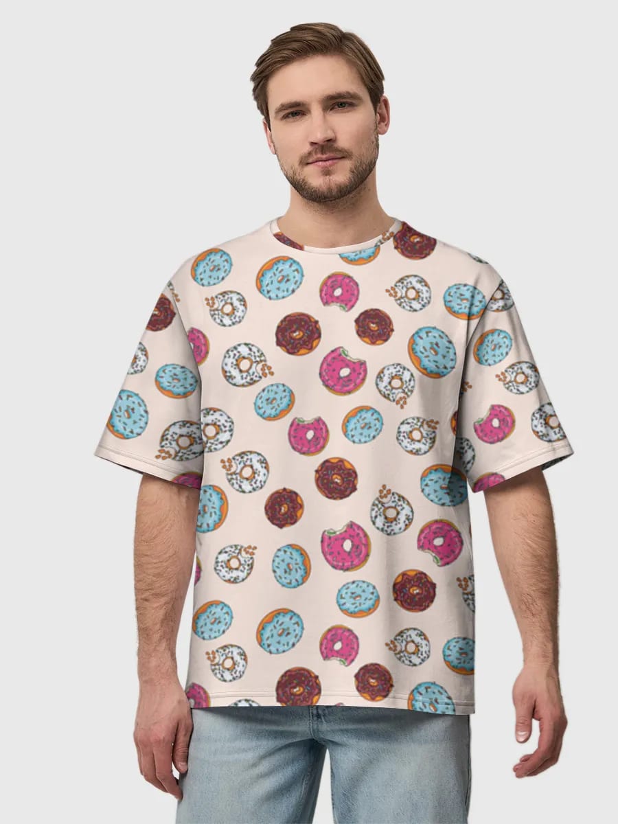 Colorful Donut Sprinkle Print