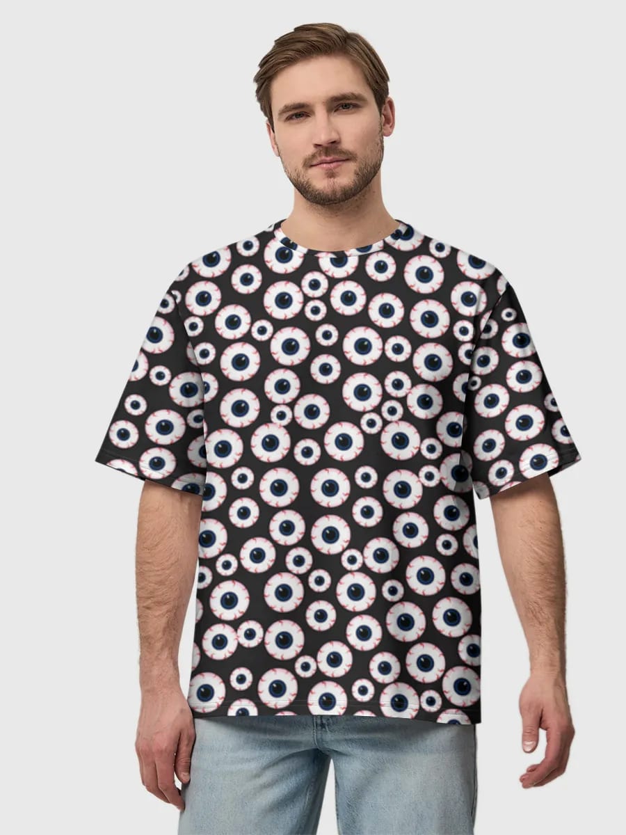 Enjambre de ojos espeluznantes