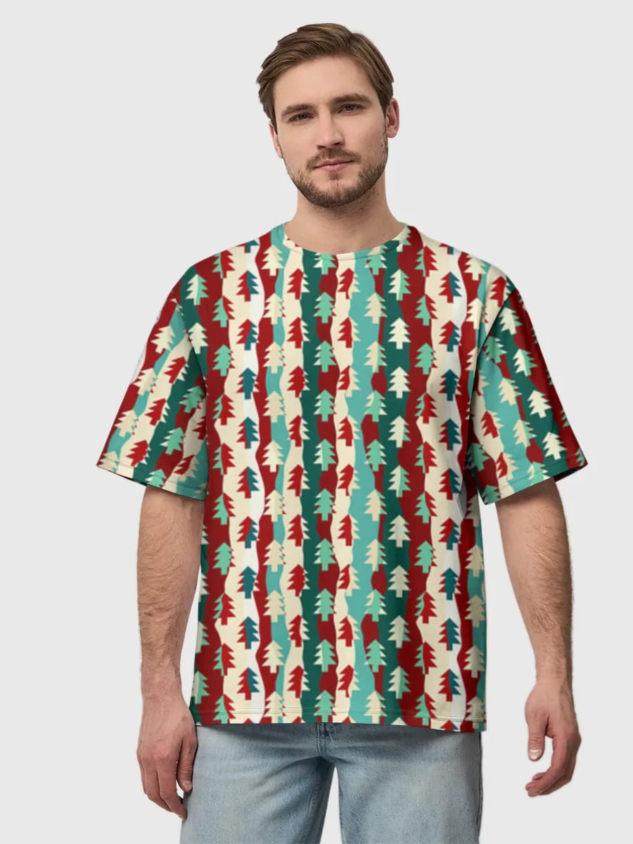 Retro Pine Forest