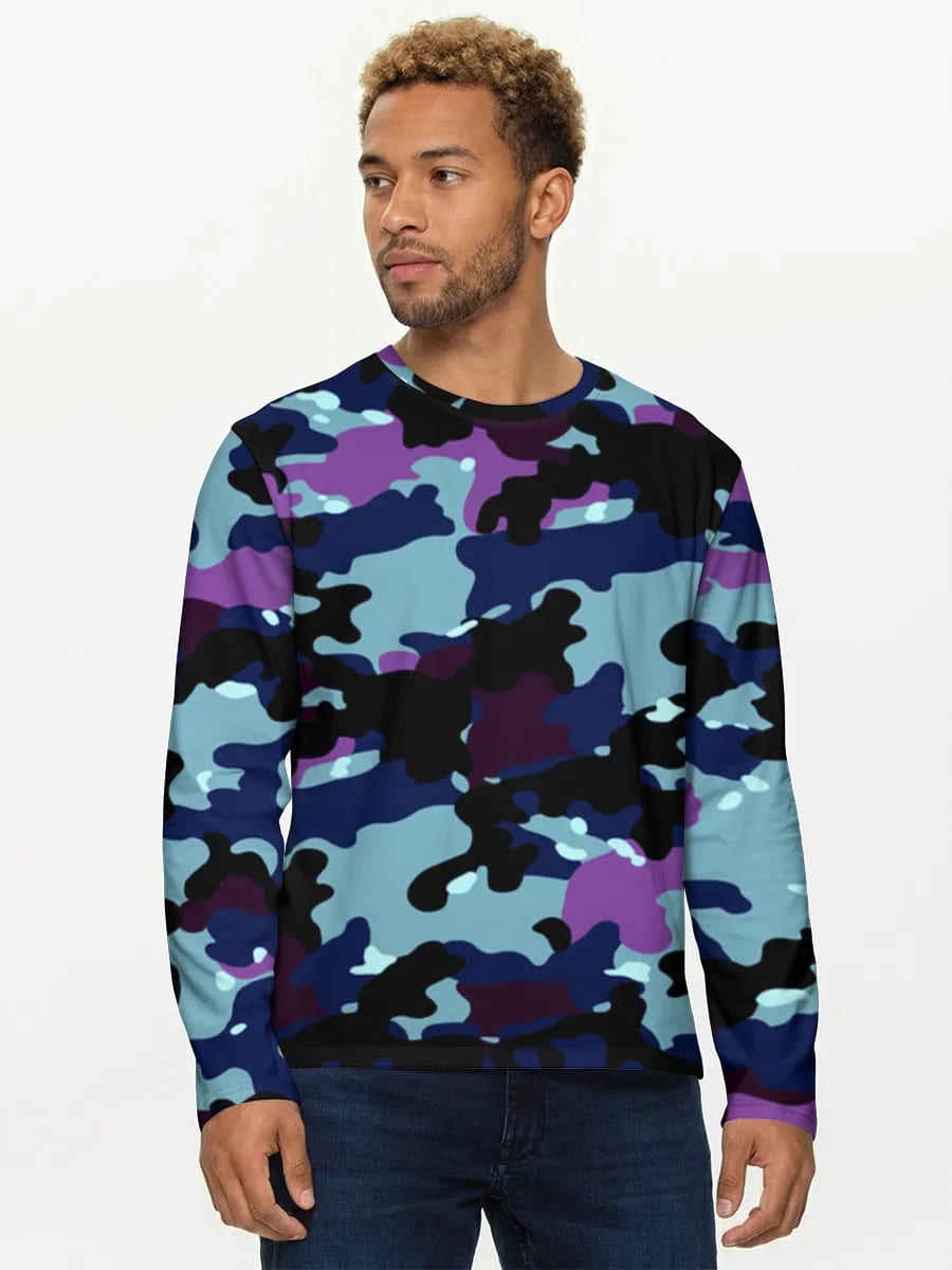 Blue Purple Camo