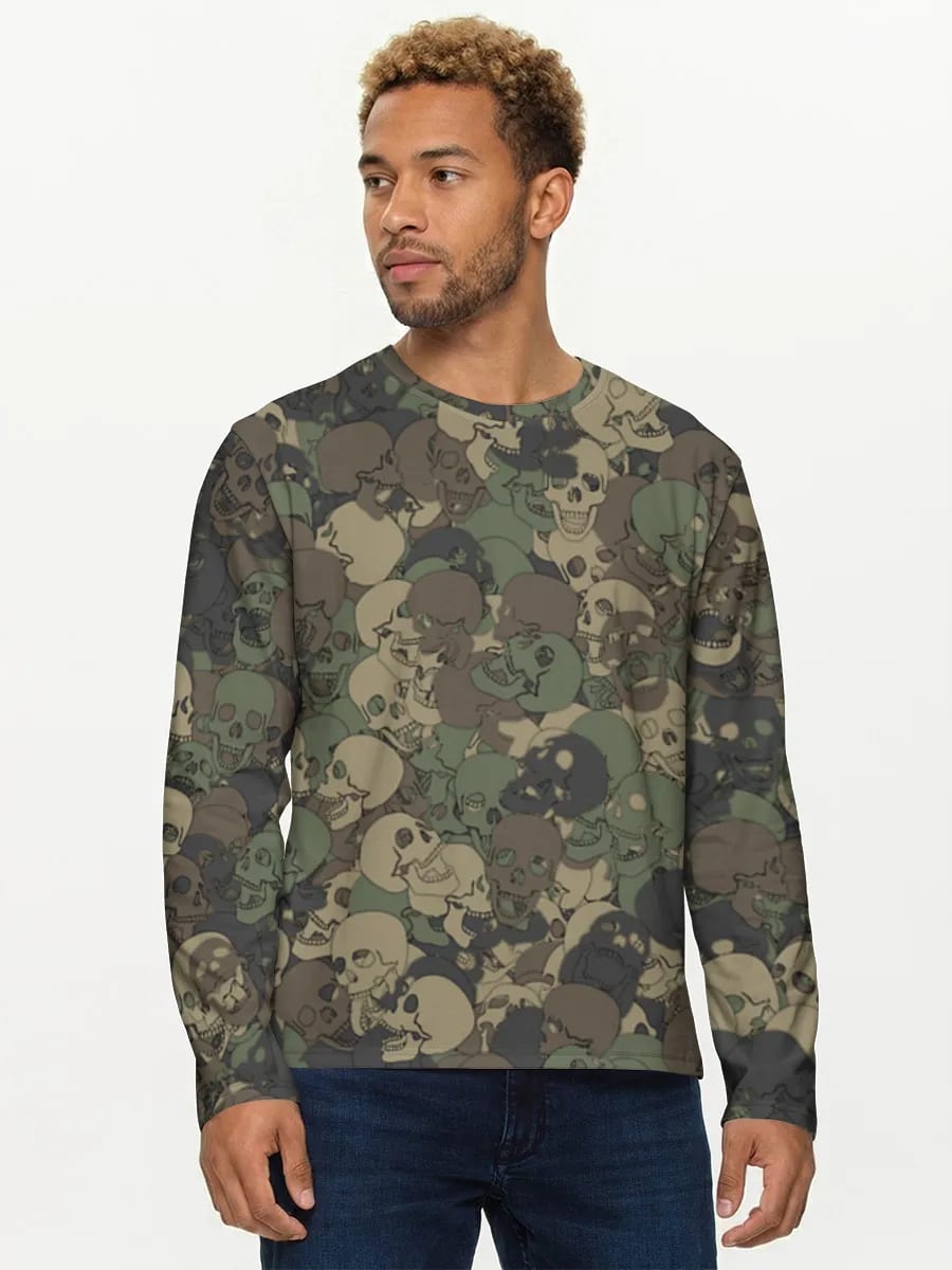 Camo Skull Crowd