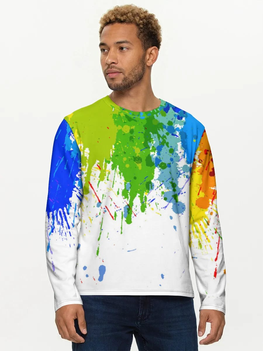 Regenbogen Farbklecks