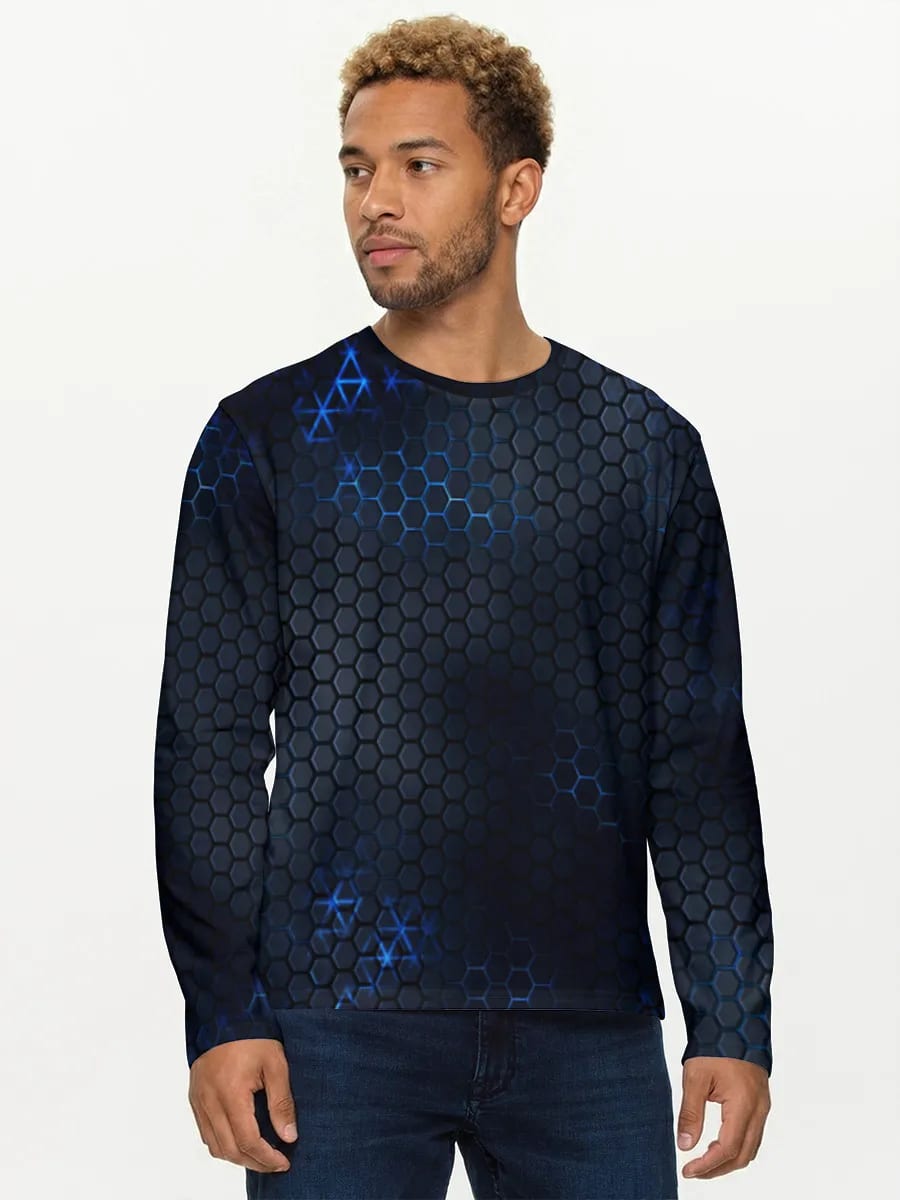 Neon Hex Tech-Gitter