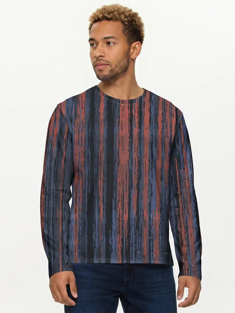 Coups de Pinceau Verticaux Grunge