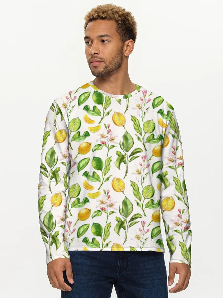 Watercolor Citrus Garden
