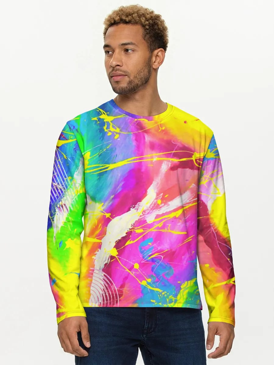 Neon Farbspritzer