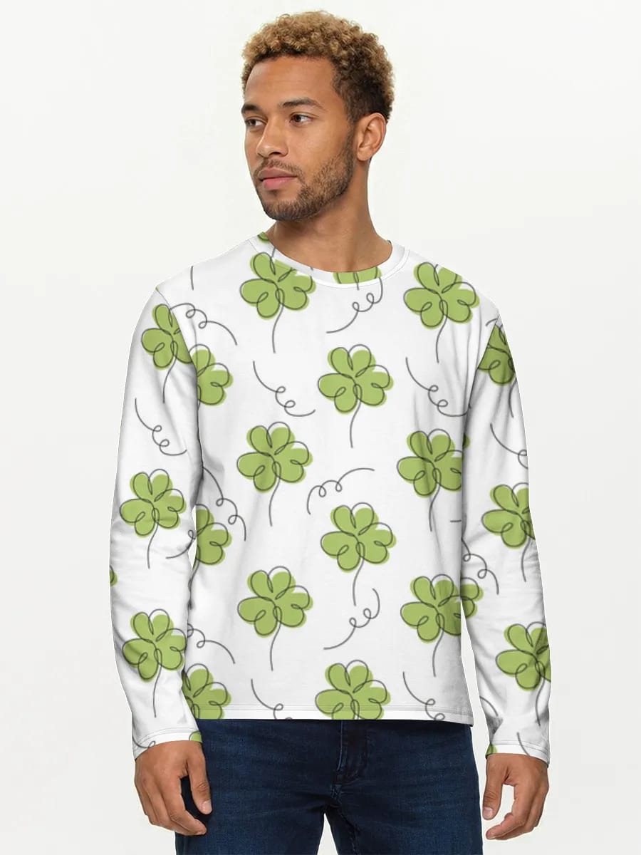 Lucky Shamrock Clover Doodles