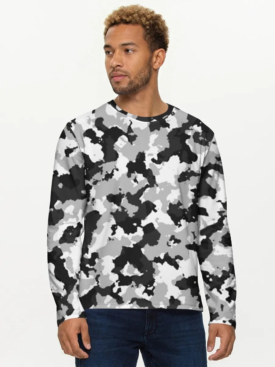 Monochrome Camo Texture
