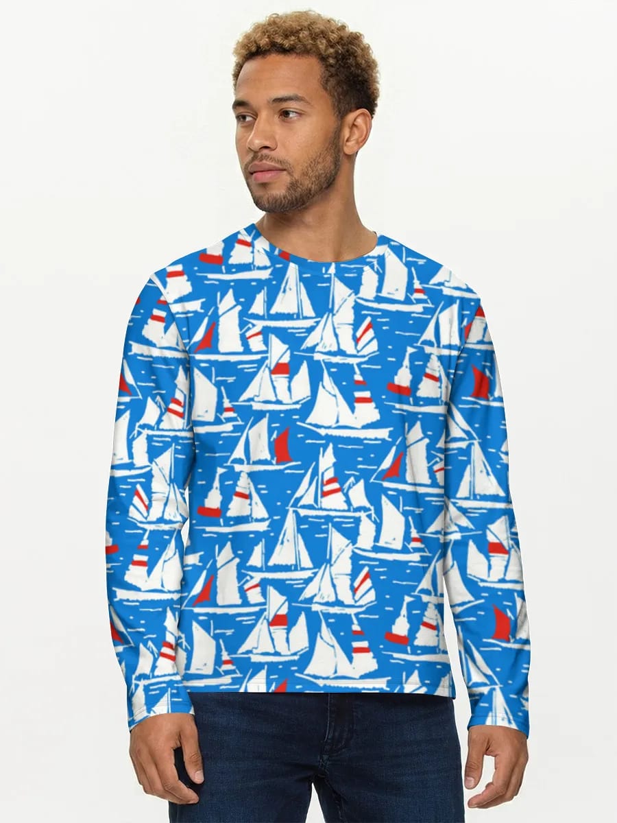 Nautical Sailboat Fleet