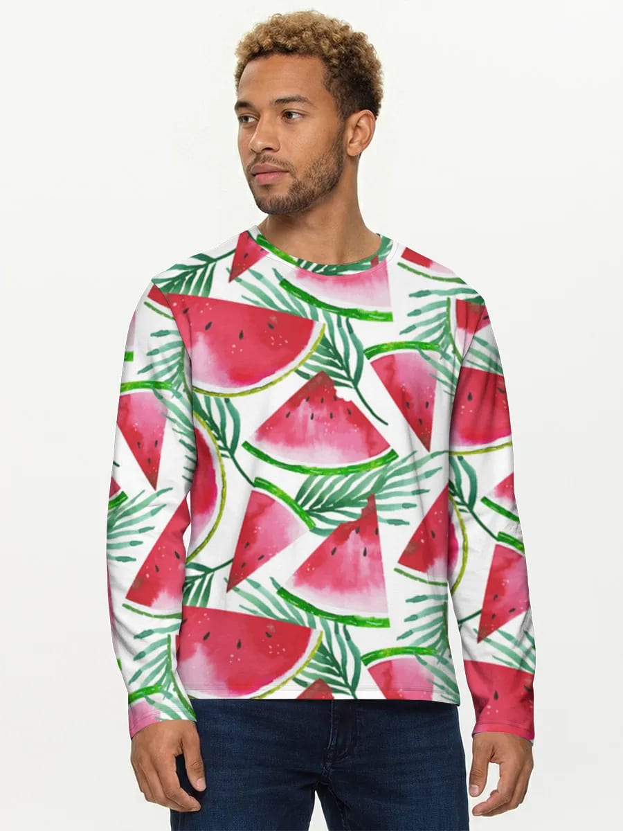 Watercolor Watermelon Slices