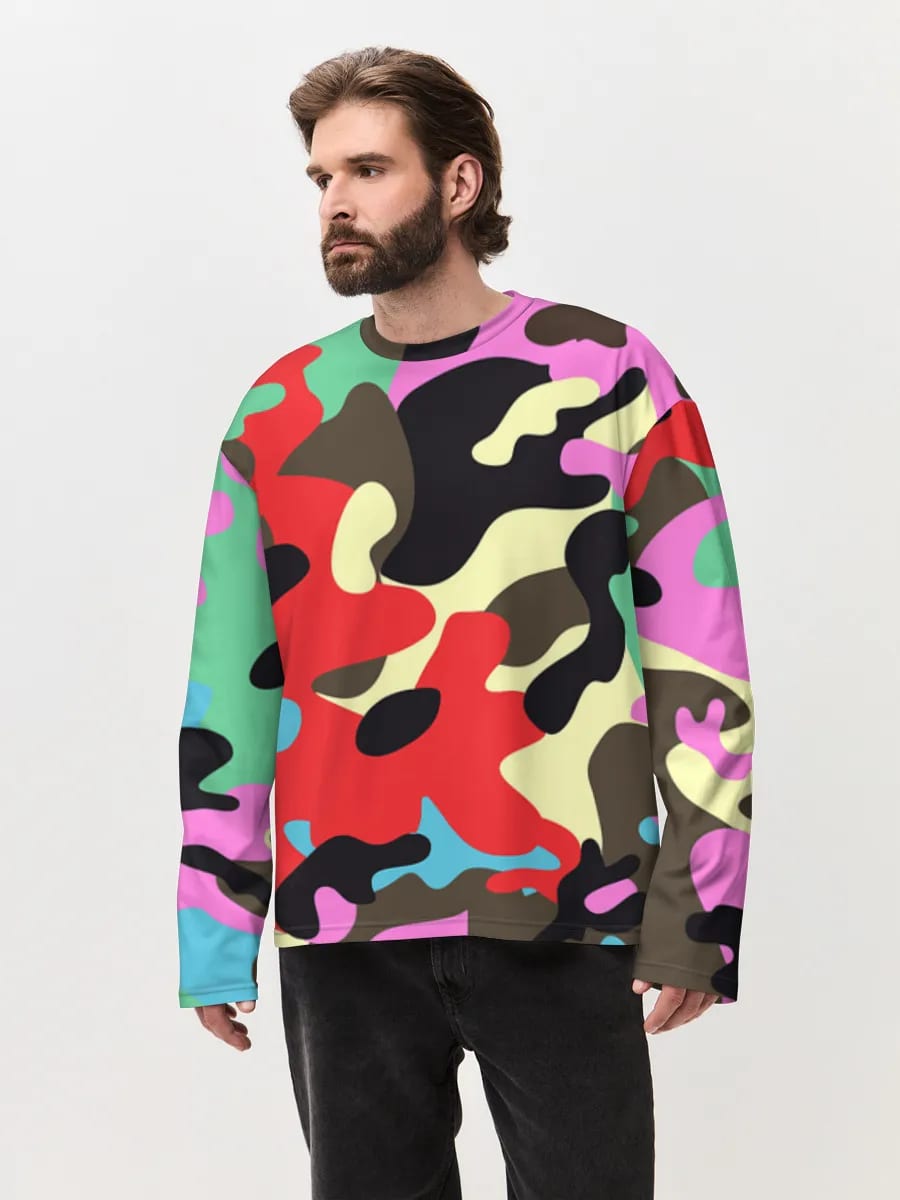 Buntes Pop-Camo