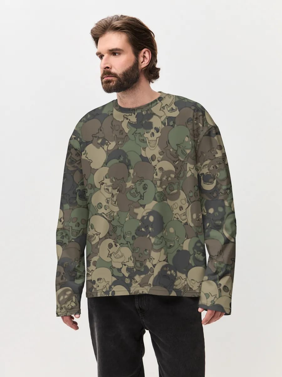 Camo Skull Crowd
